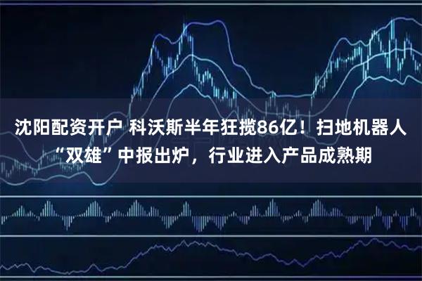 沈阳配资开户 科沃斯半年狂揽86亿！扫地机器人“双雄”中报出炉，行业进入产品成熟期